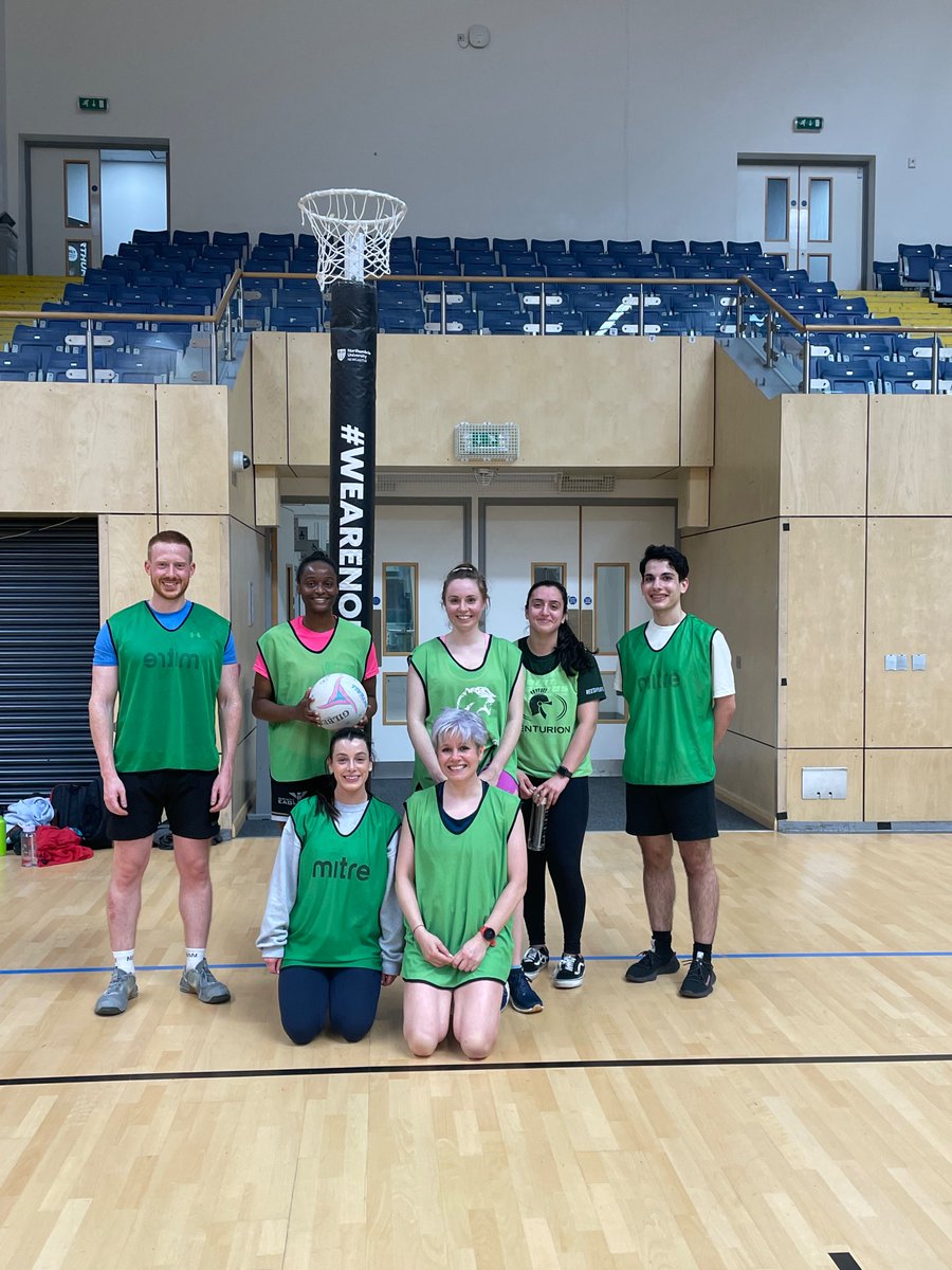 The third annual staff vs students netball took place today…. The score finished 10-7 to the staff (it only took us 3 years to get a win) 🏅🏀