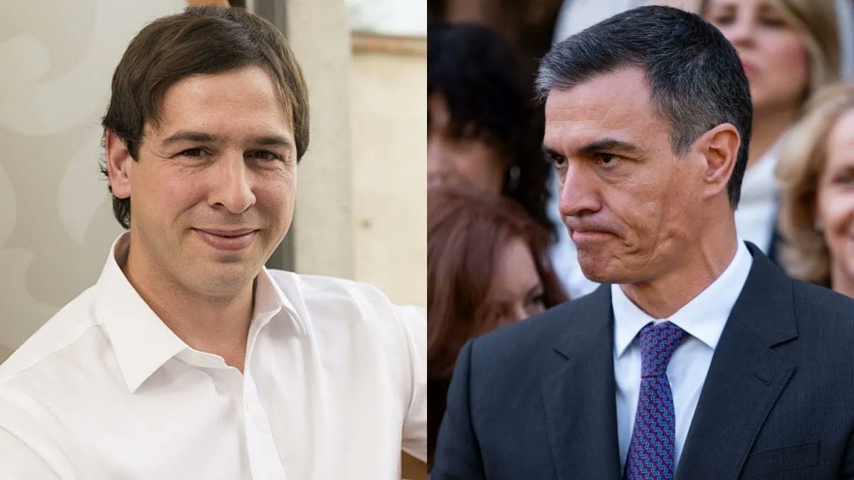 BetaniaTv's tweet photo. 🔴 DENUNCIAN AL HERMANO DE SÁNCHEZ 

Manos Limpias denuncia al hermano del presidente Sánchez, David Sánchez Pérez-Castejón, por presunto fraude y malversación. 

David Sánchez cobra un sueldo público sin trabajar, viviendo en un palacete en Elvas, Portugal.

https://t.co/aAJmmPGPMH