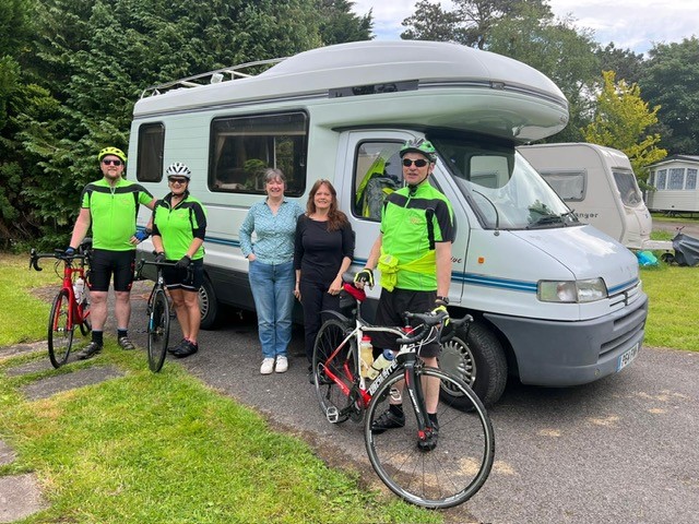 Behind every achievement is a great support team🌟 We would like to extend our heartfelt thanks to Michelle and Val for their amazing support throughout our 5-day Charity Cycle Ride.  

We couldn’t have done it without you. Thank you!❤️ 

#Cumbria #Beepturns30 #pedalforlife
