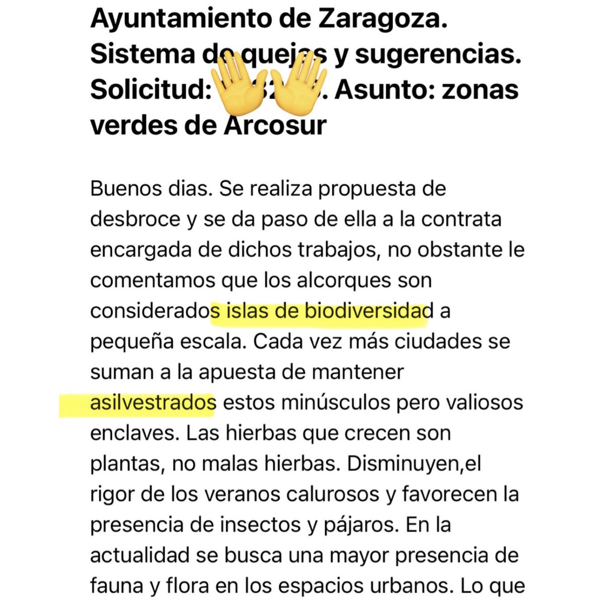 arquerosarcosur's tweet photo. En #Arcosur el descuido de los alcorques, parques y jardines clama al cielo. Son nido de arañas, garrapatas, pulgas…varios perros ya han acabado en el veterinario @zaragoza_es @ChuecaNatalia @Tatianagaudes ¿Cuando lo podan y fumigan? #insalubridad #Zaragoza  #AlcorquesSelváticos https://t.co/hfhtlugtwy