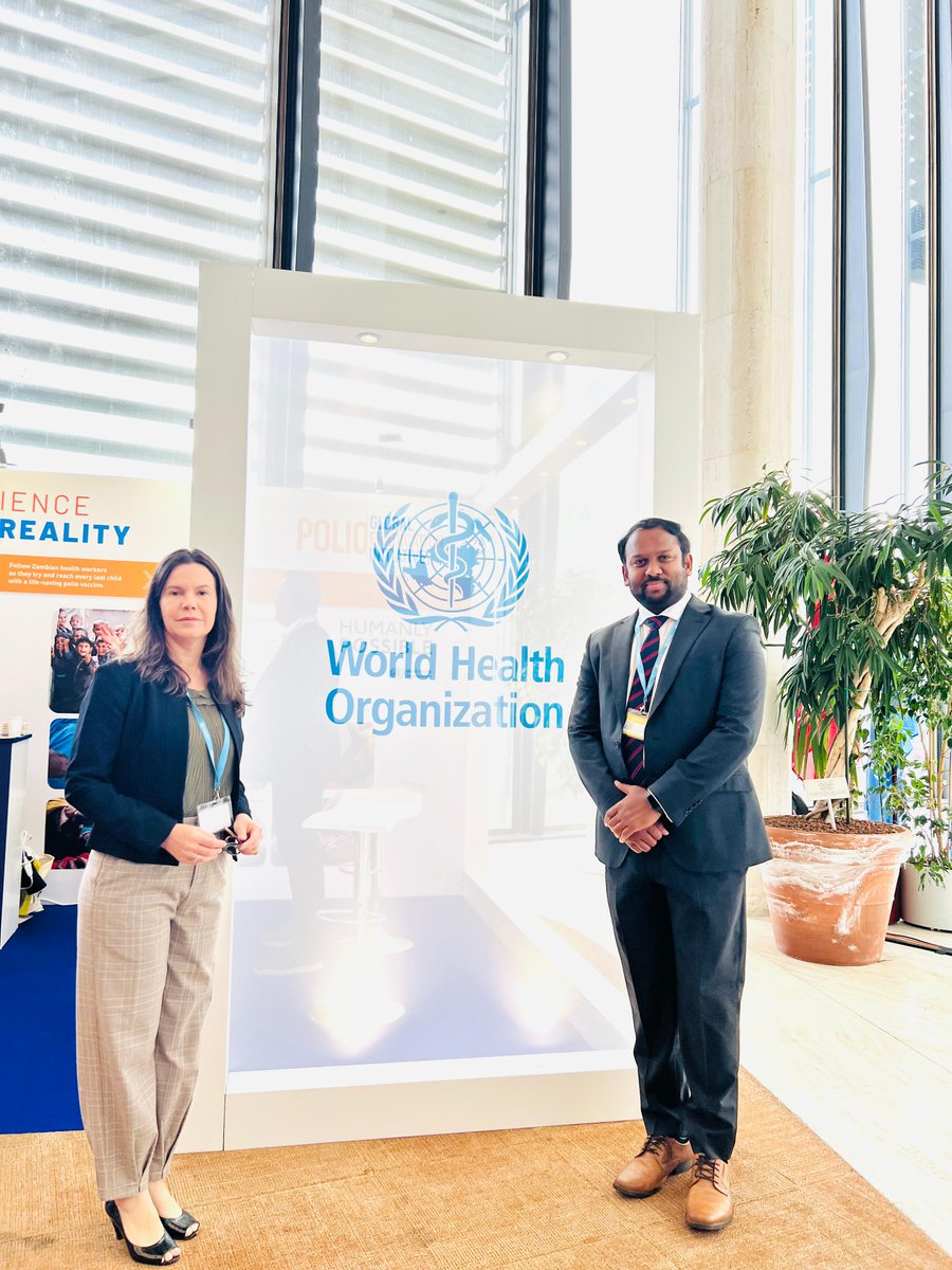We're honored to be at #WHA77 this week. @Chaitanya_VS, our senior director of #research and innovation, is representing the International #Leprosy Association with @DepsPatricia and presenting a statement tomorrow (Wednesday). 

#NTDs #skinNTDs #beatNTDs #globalhealth
