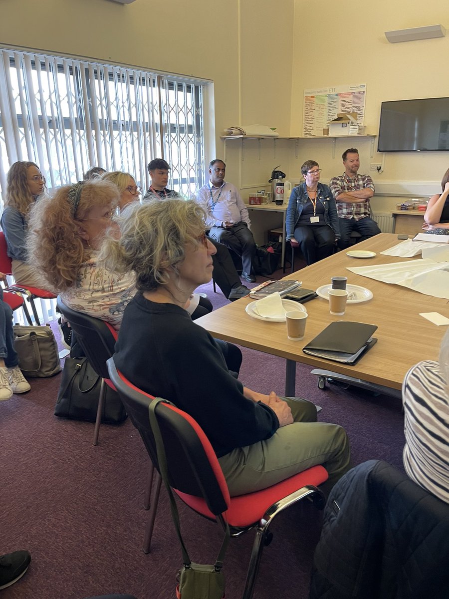 Great engagement and turnout from Stockport CMHT for the Transformation workshop today ❤️ <a href="/PennineCareNHS/">Pennine Care NHS FT</a> <a href="/CarerSupportLiv/">Olivia Ferrara - Pennine Care NHS FT</a> <a href="/AntHassallNHS/">Anthonyhassallnhs</a> <a href="/heatherjean71/">heather mcclenaghan</a> <a href="/jaksbabe/">Jackie Boyd</a>