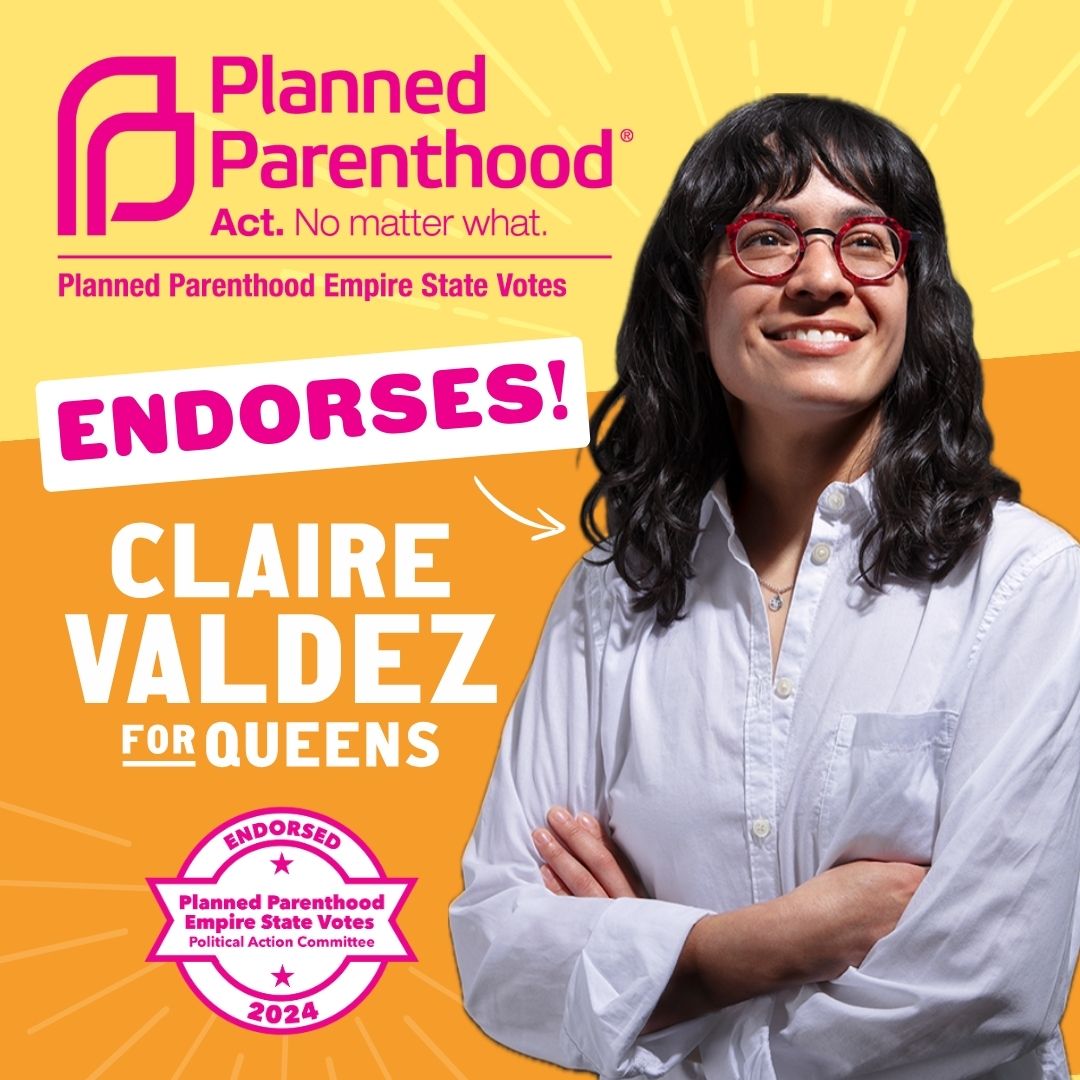 I am so proud to share that we've been endorsed by Planned Parenthood Empire State Votes PAC!

As abortion rights suffer vicious attacks across the US, it’s time for New York to protect abortion care and increase access to reproductive and sexual health care overall. My plan ⬇️🧵