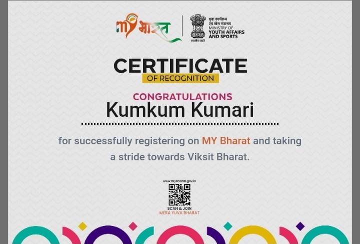 ast_jha's tweet photo. NSS Volunteers, यूनिट 1 , K B College Bermo, BBMKU धनबाद झारखंड माय भारत पोर्टल पर अपना C V Building ( Curriculum Vitae ) बनाते, निबंधन उपरांत सर्टिफिकेट प्राप्त 
 @NSSRDPATNA
@_NSSIndia 
@YASMinistry 
@ArtCultureYouth 
@BokaroDc 
@ugc_india 
#NSS https://t.co/eiBVejeb6w
