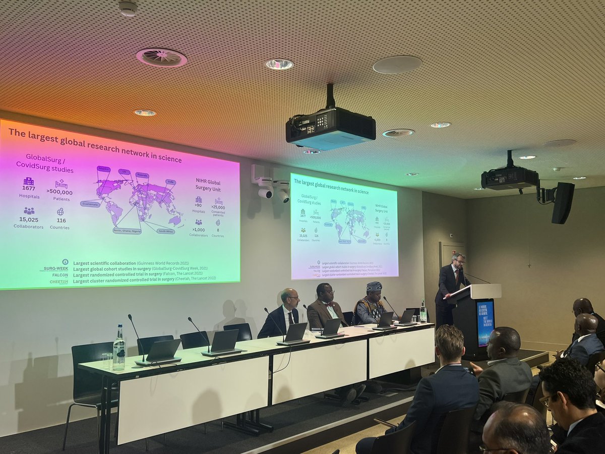 NIHR Global Surgery (@nihr_gsu) on Twitter photo Fantastic collaboration - one of the largest scientific collaborations π
Honoured to have presence from diverse audience, ministers
<a href="/NIHRglobal/">NIHR Global Health</a> <a href="/NIHRresearch/">National Institute for Health and Care Research</a> Fantastic collaboration - one of the largest scientific collaborations π
Honoured to have presence from diverse audience, ministers
<a href="/NIHRglobal/">NIHR Global Health</a> <a href="/NIHRresearch/">National Institute for Health and Care Research</a>