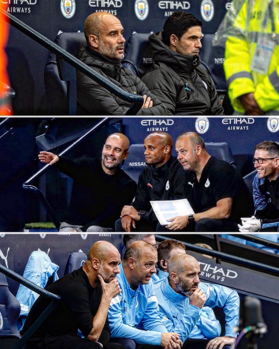 Arsenal manager: Mikel Arteta.
Bayern Munich manager: Vincent Kompany.
Chelsea manager: Enzo Maresca.

𝗢𝗻𝗲 𝗺𝗮𝗻 in common: Pep Guardiola.

This is real 𝐈𝐍𝐅𝐋𝐔𝐄𝐍𝐂𝐄.