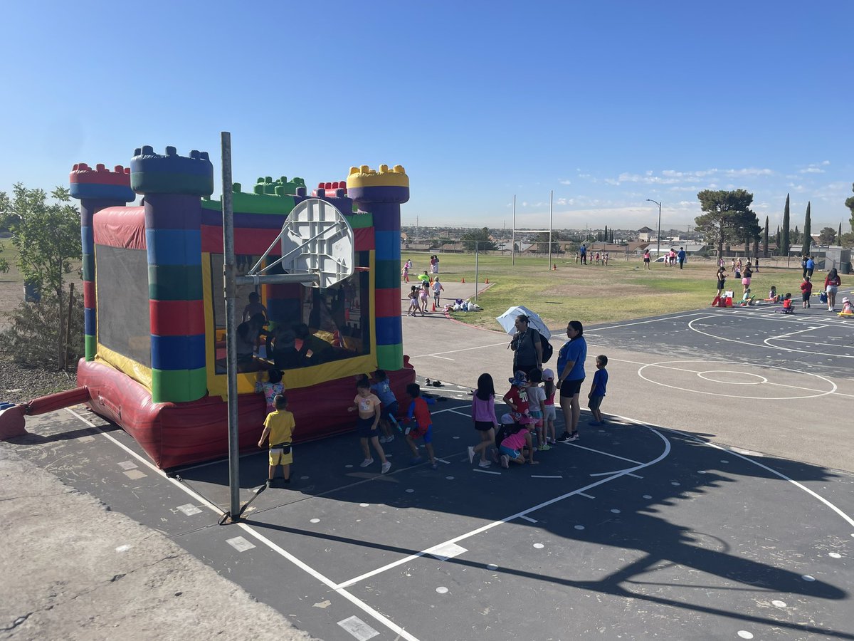 🦅🌎🦅First field day underway. So far so good.  Loving our kids. Thank you AHS athletes for facilitating our event🦅🦅💕🦅#BetterTogether #TeamSISD #GreenMindsBrightFutures