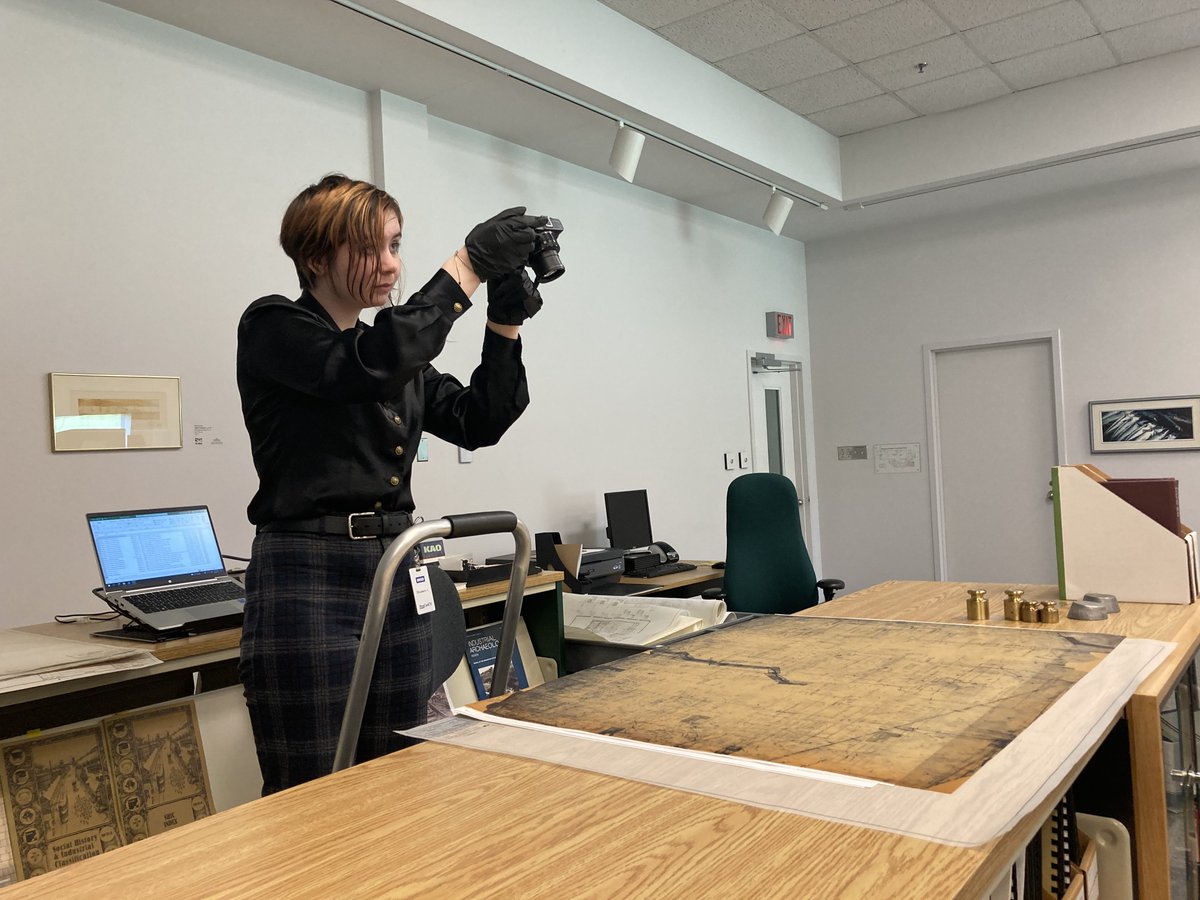 Museum of Industry (@ns_moi) on Twitter photo Hello, I’m Hannah, currently in my 4th yr of an English honors degree at Acadia University. This summer, I’m working as the collection’s assistant at <a href="/ns_moi/">Museum of Industry</a>, where my primary project involves indexing & photographing maps & blueprints from storage." @acadiau #Museum #Heritage Hello, I’m Hannah, currently in my 4th yr of an English honors degree at Acadia University. This summer, I’m working as the collection’s assistant at <a href="/ns_moi/">Museum of Industry</a>, where my primary project involves indexing & photographing maps & blueprints from storage." @acadiau #Museum #Heritage