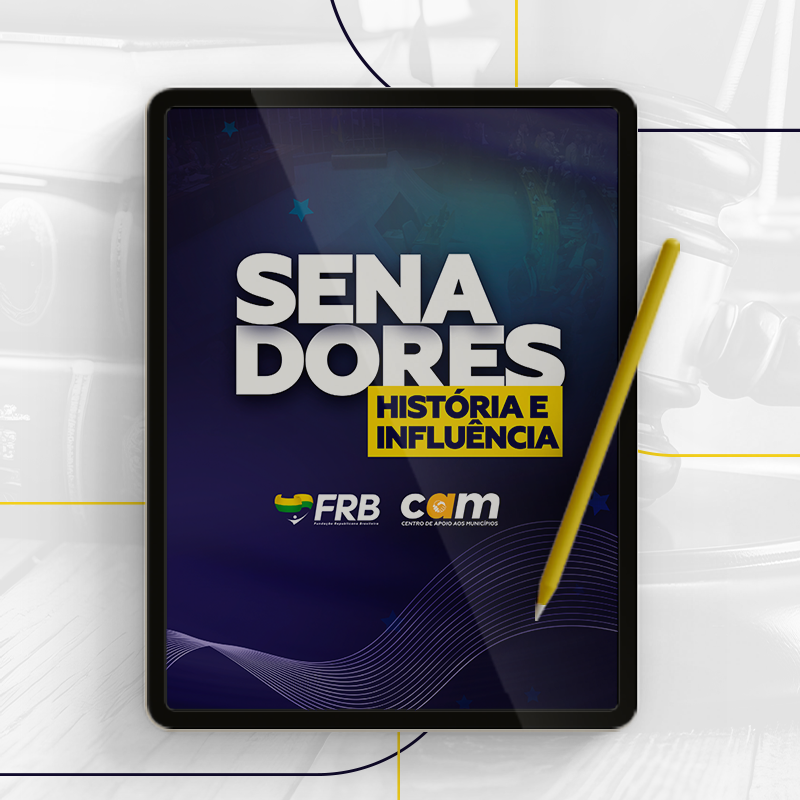 Você sabe o que realmente é papel de um representante do Senado Federal?
Tire todas as suas dúvidas a respeito de um(a) senador(a) da República com o e-book novinho em folha da #FRB!
Baixe de graça em nosso portal agora mesmo e vire um expert em #Senado.

#ebooks #LivrosGratuitos