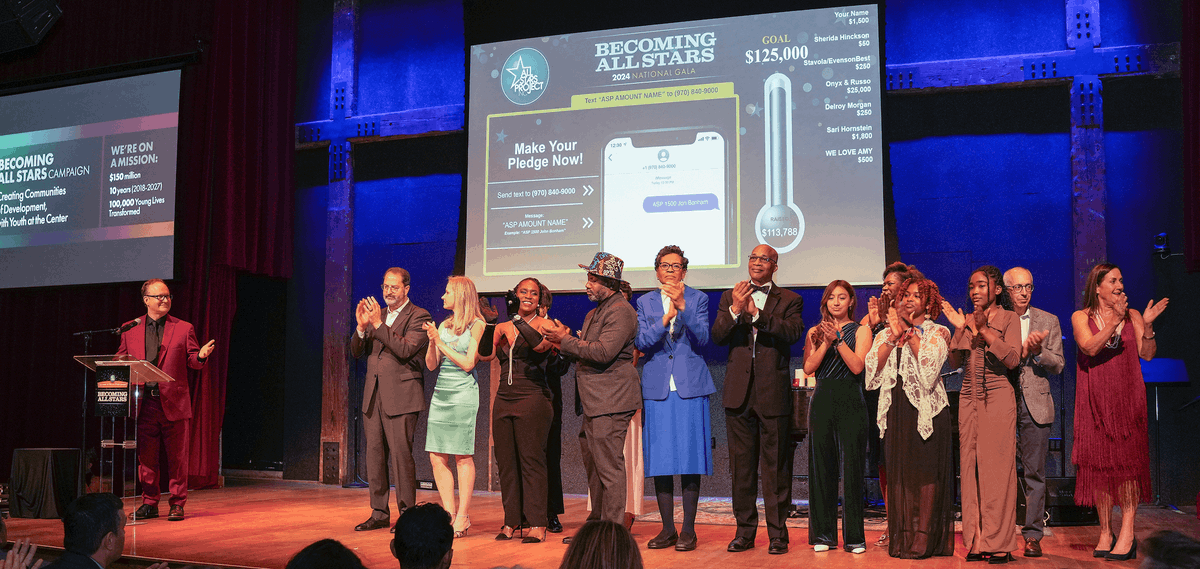 AllStarsProject's tweet photo. 🌟 An unforgettable Gala! 🌟Celebrating youth development with 350 guests, performances, and inspiration from All Stars youth! We raised $2,060,187 for our transformative programs. Thanks to sponsors, donors, volunteers & attendees #YouthDevelopment #AllStarsProject https://t.co/zV3SI6YTTL