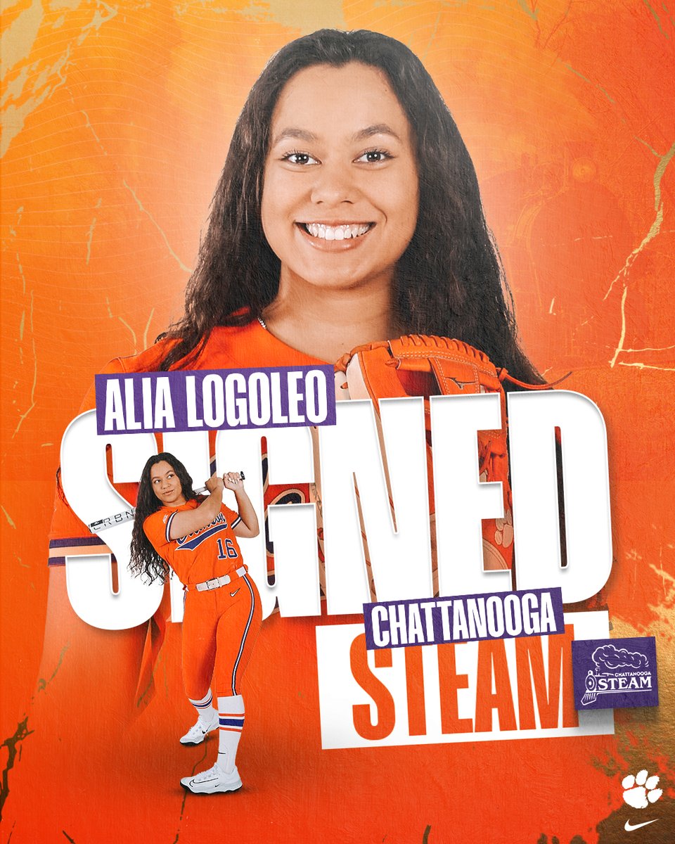 ✨ Pro Tiger ✨ Congrats to Alia Logoleo on signing with the Chattanooga Steam for their inaugural season! 🗞️ clemsontigers.com/2024-logoleo-i…