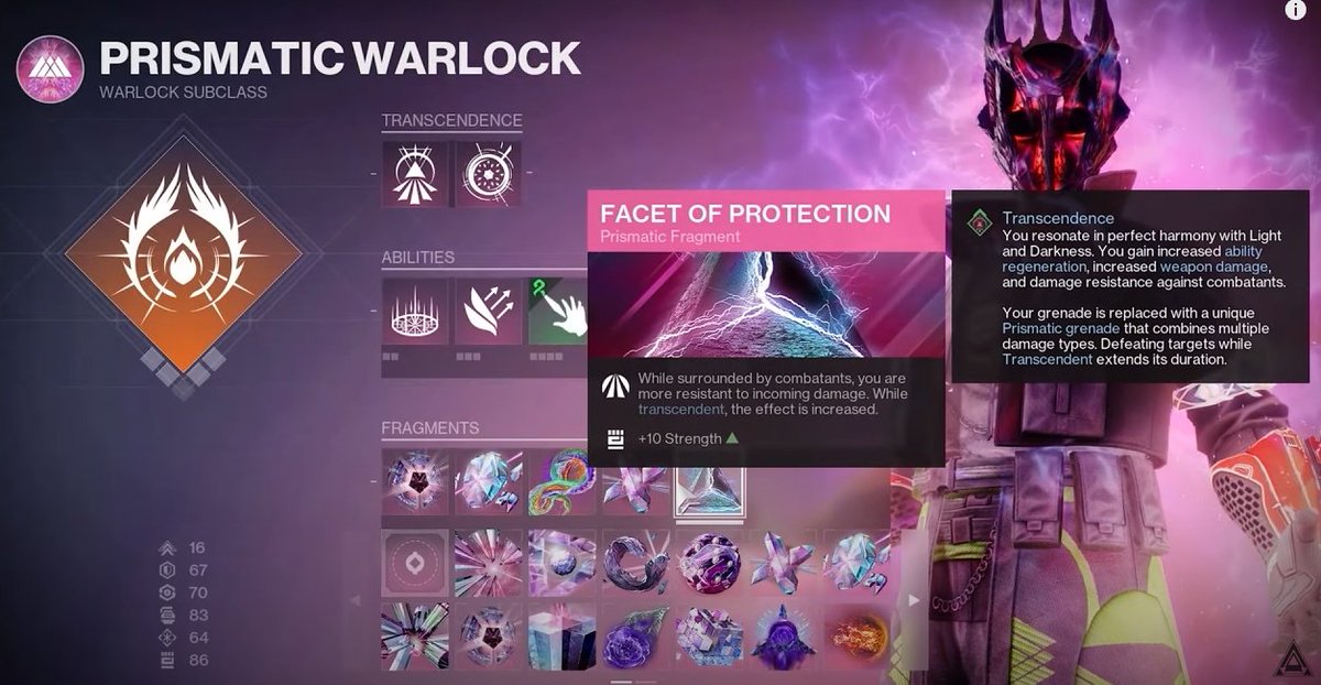 Looks like some creators have got to try out The Final Shape early, here's a look at the Prismatic subclass screen in game. Credit: @Aztecross FULL VIDEO: youtu.be/kxqhQUWx1-c?si…