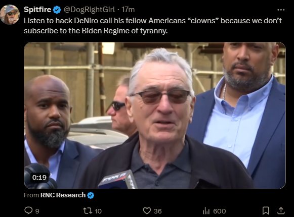 For the record...

No, this is not me standing next to Robert DeNiro. I'm not bald.

H/t @WokeMoments
