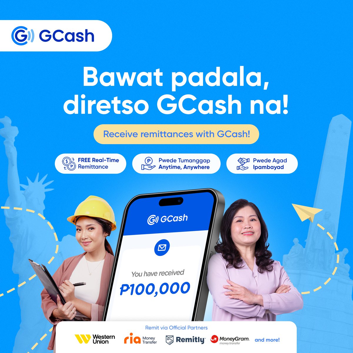 GCash makes sending money from abroad easier, more secure through official remittance partners 

manila-life.blogspot.com/2024/05/gcash-…