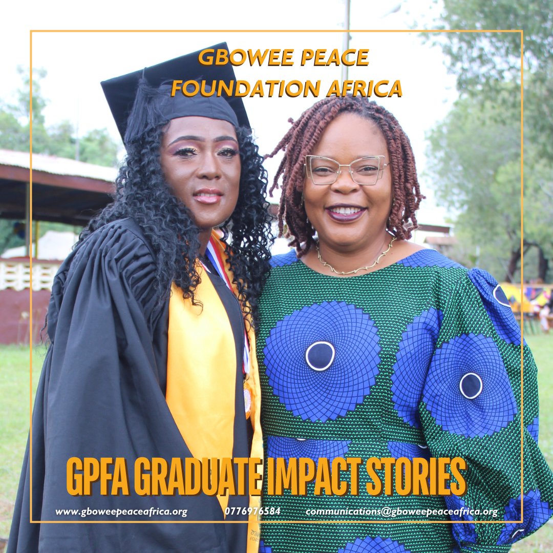 Listen to a passionate story about a single mother of five children who earned a bachelor's degree in Agriculture through the support of the Gbowee Peace Foundation Africa Scholarship. Click the link below.
youtu.be/enEjJtNifB0