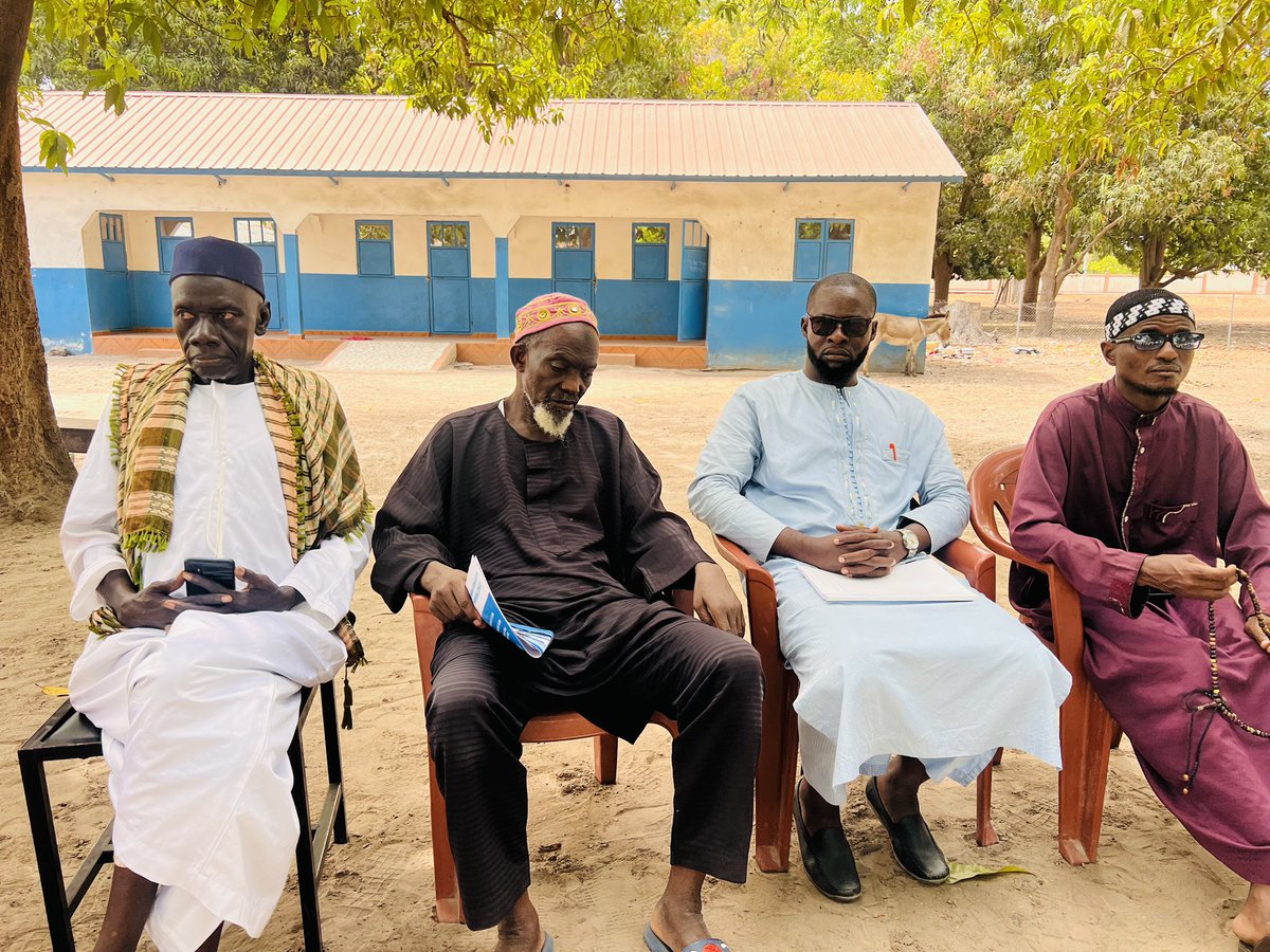 Our community sensitisation and dialogue with NAMs and local leaders continues. In Foni Jarrol, we engaged in conversations on the findings and facts regarding medical complications of FGM, a harmful traditional practice that continues to affect women and girls in The Gambia.