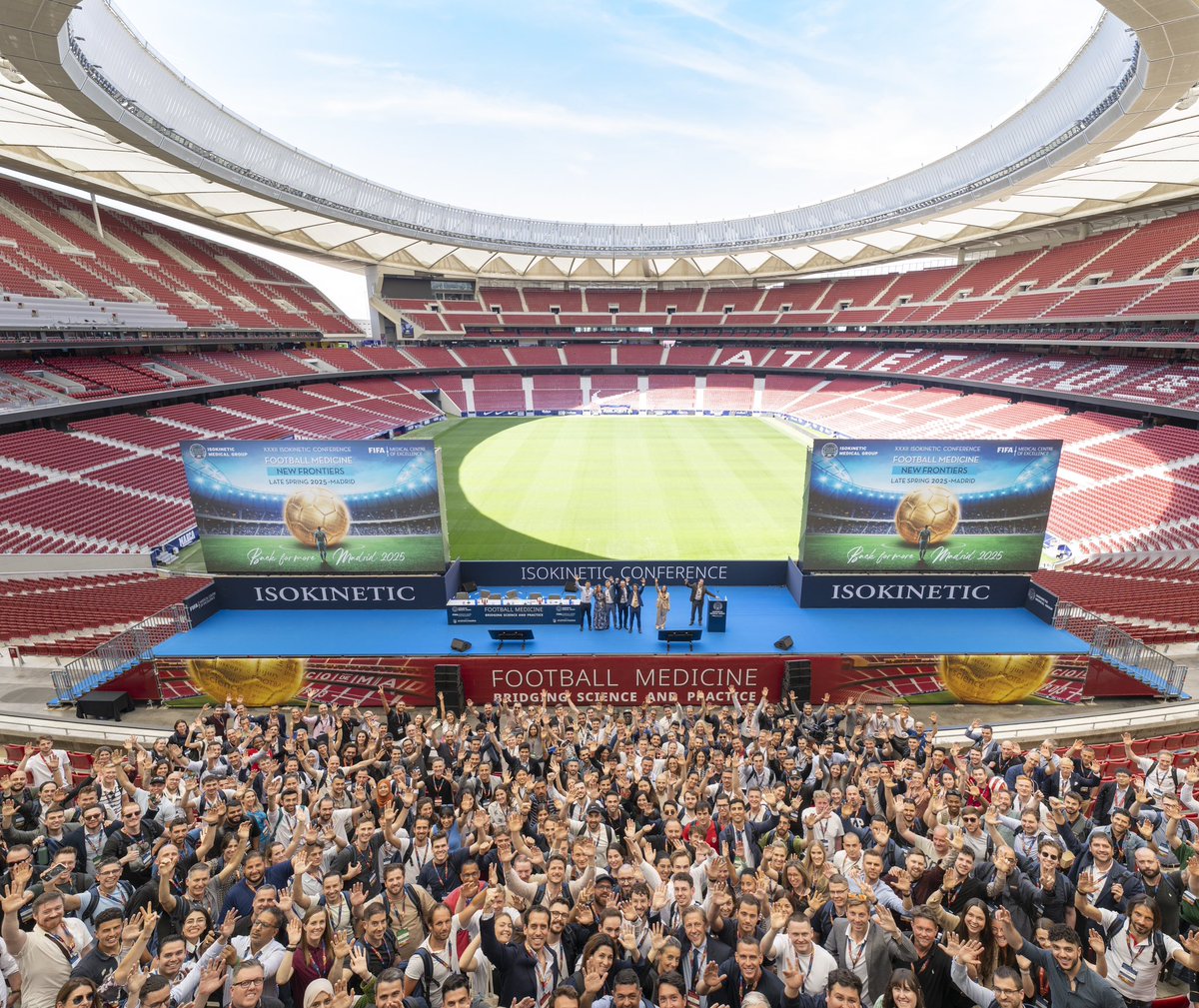 enda_king's tweet photo. #isok24 was 🤩. Amazing city, venue & program. Massive congrats @FDellaVilla & all @footballmed. Honour to present w fantastic Furio Danelon @NSurdykaPhysio @Dusty_Grooms, Chris Powers & many @aspetar colleagues both past and present (and hopefully some future!) See you in 2025! https://t.co/gYrXrMzpDB