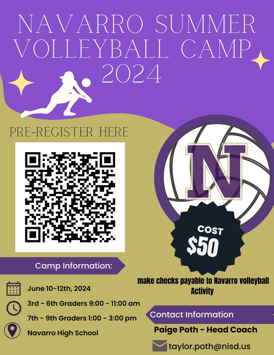 Navarro Volleyball tweet media