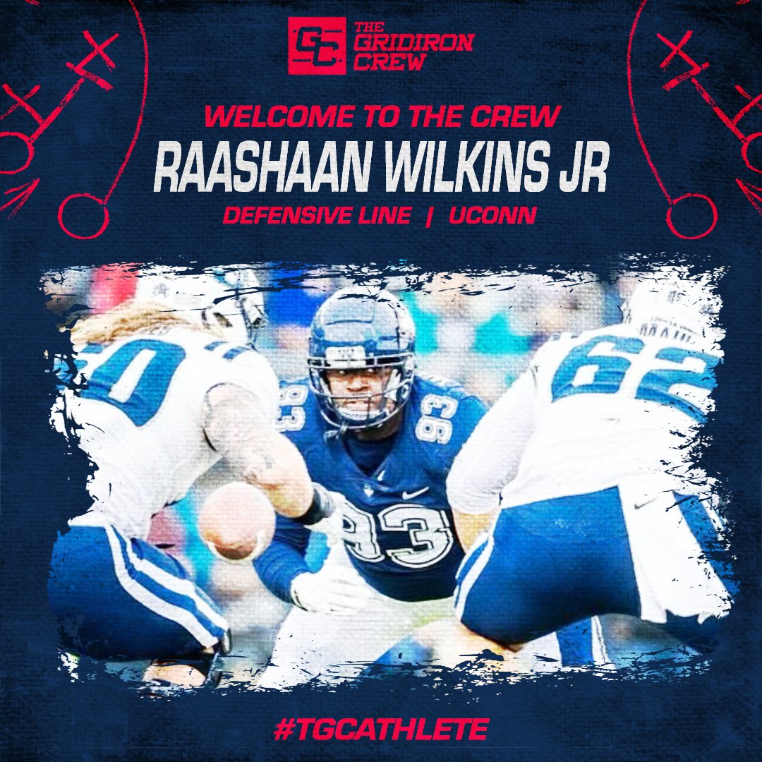 We want to welcome Raashaan Wilkins Jr to The Crew! The 6’2 320lb DT of UConn/Illinois/Vanderbilt is dedicated to the game and ready to contribute immediately. Profile: thegridironcrew.com/player/raashaa… #TGCathlete #CFL #UFL #IFL #ELF #IFA #LFA #thegridironcrew