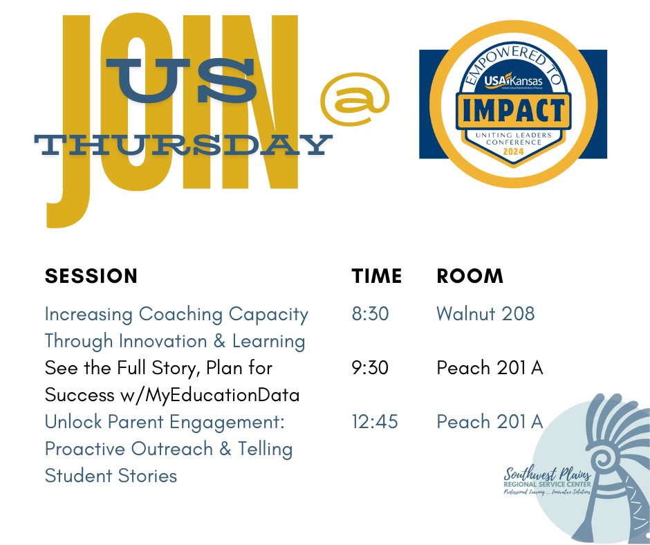 swplains's tweet photo. We can't wait to share  district successes at USA Conference. #USAKS24 @swplains @CEverettEdD #engage2learn #eSuite @bschields23 @KimberlyMauk @SuptMrE @DataInsightPart @SkylerLightner @PlunkettLiz @usd494 @Elizabe73659349 @tctheurer @jellisom @justinwhite15 @nathant23 https://t.co/WTMKr5BsWc