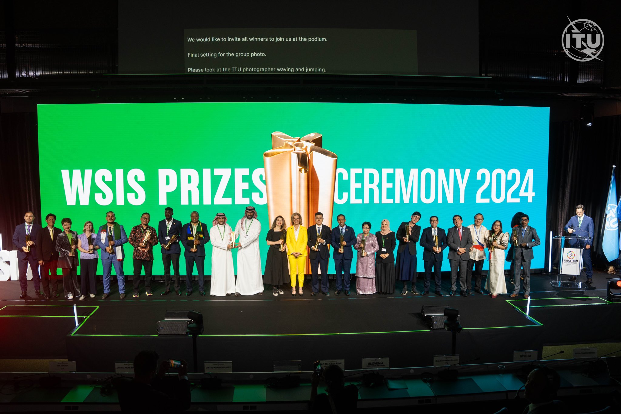Int'l Telecommunication Union on X: "#WSIS Prizes 2024 recognize the best in tech projects to support sustainable development https://t.co/tTbOTUL0Wh Winners from around the world honoured for innovative approaches to advance the @UN