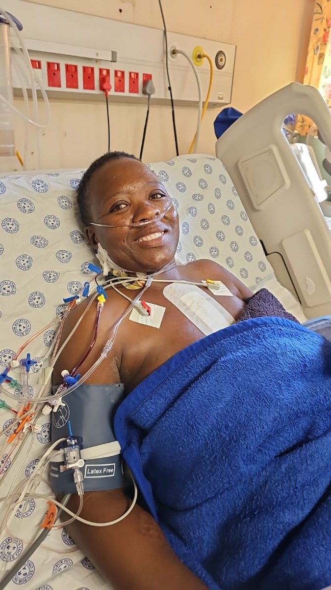 After 12 years, 38 years Lebo's heart operation in Tshepong-Klerksdorp was a success. Thanks to the collaboration of Gauteng and North West health Department. 

Mrs Zuma Neil Tovey #IamVotingANC 
#VoetsekANC Mall of Africa #Loadshedding Edwin Sodi