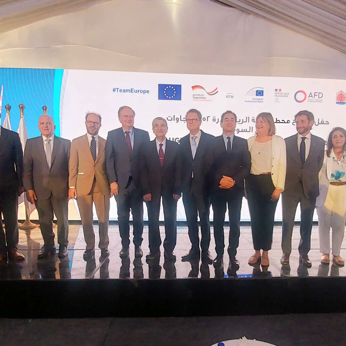 1-  Amb. said at the inauguration of Gulfnof Suez Windfarm
'Renewable energy is vital to achieving climate neutrality and energy security, and Egypt possesses key assets: sun and wind. The EU is the world's biggest provider of climate finance.