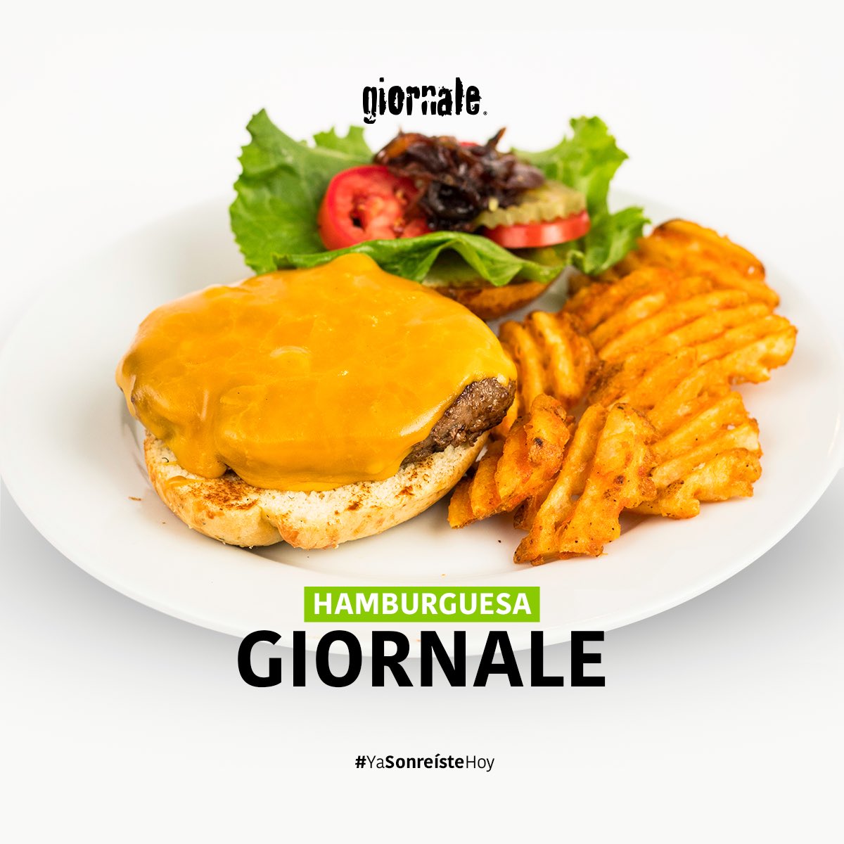 ¡Festejemos juntos el Día Internacional de la Hamburguesa en tu Giornale favorito! 
Comenta cuál de nuestras hamburguesas probarás hoy. 

#YaSonreísteHoy