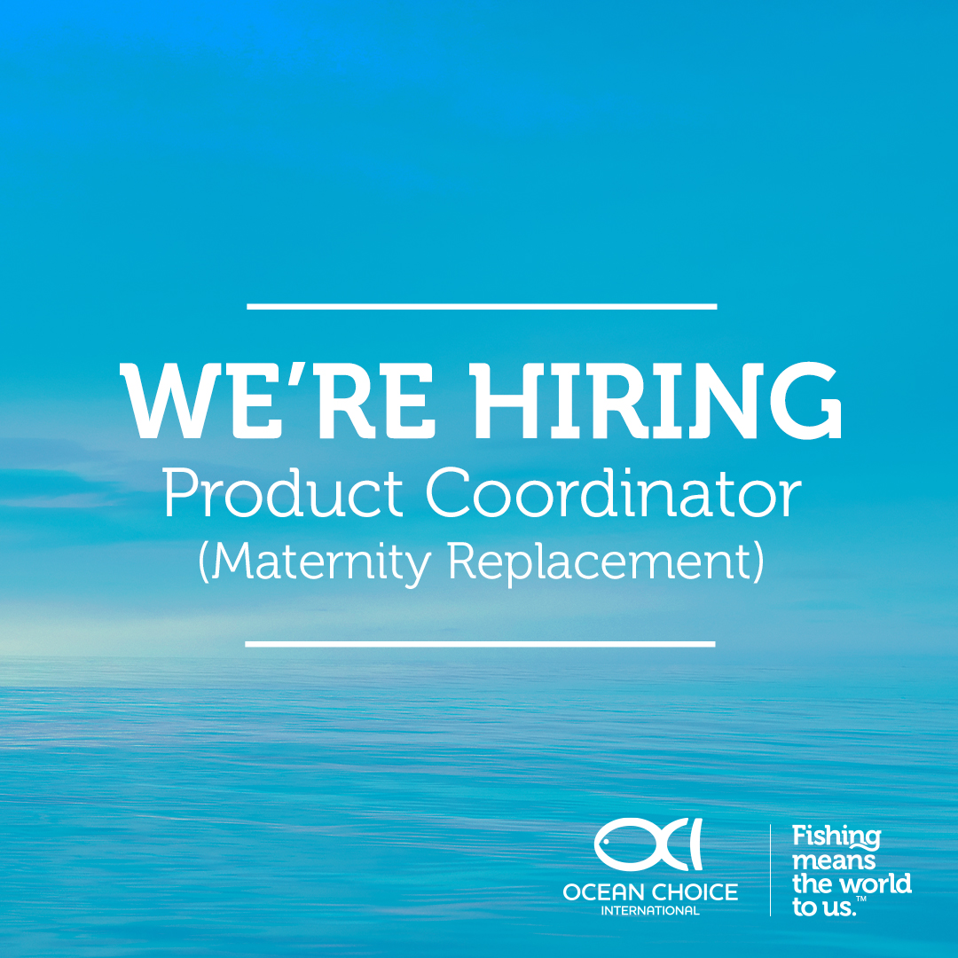 Join our head office team in St. John’s as Product Coordinator! We’re looking for a candidate with a strong commitment to teamwork, problem solving skills, and dedication to exemplary customer service.

Apply on or before Friday, June 14, 2024. oceanchoice.com/careers/