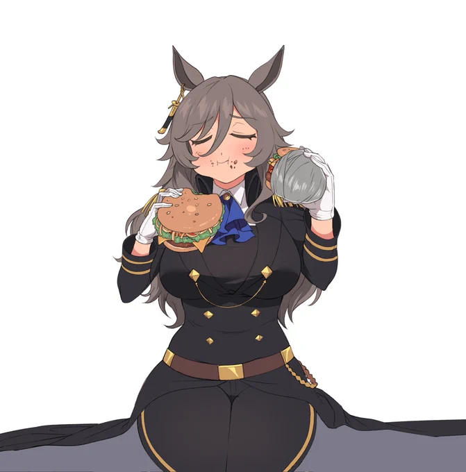 オグリとマックの意志をつないだ。 