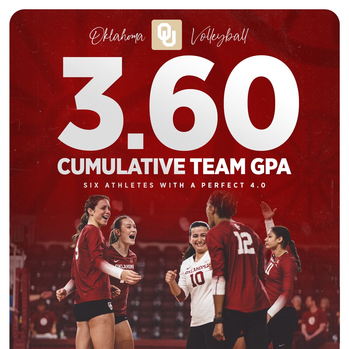 𝐆𝐨𝐭 𝐢𝐭 𝐝𝐨𝐧𝐞!   

The Sooners put in work this spring, earning a 3.60 team GPA, with 6⃣ student-athletes earning perfect 4.0s! 👏👏👏