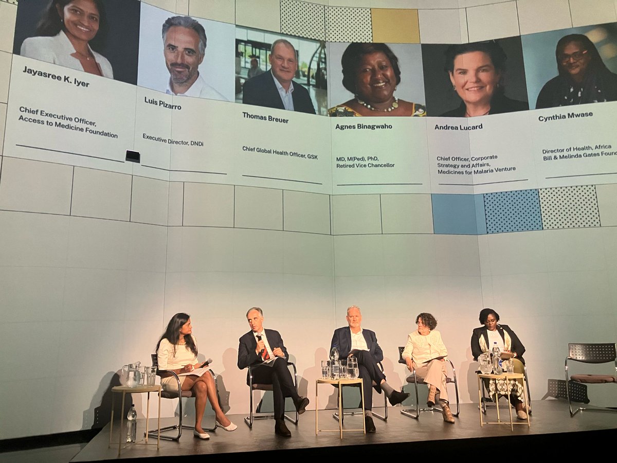 Great to be at <a href="/PCuresResearch/">Policy Cures Research</a> #WHA77 to discuss new report on ROI from global health R&amp;D. The report offers a superb evidence base on the impact of global health investments and will be a valuable tool for advocacy towards donors and partners. (1/3)