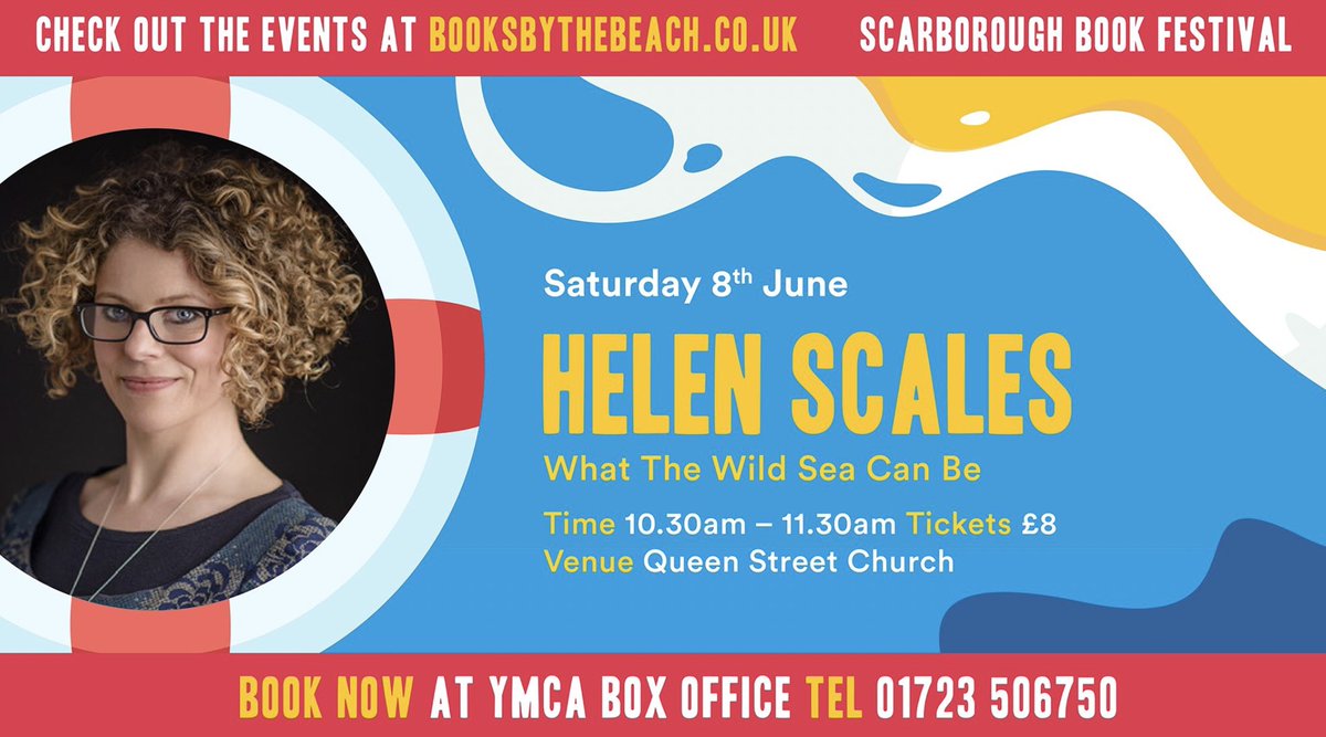 HS (@helenscales) on Twitter photo Tickets are still available for my talk at <a href="/scarboroughbook/">Books by the Beach</a> talking about the living wonders of our ocean planet, and what we can do to protect them
🦑🐋🐟🦞🐡🦈🦭🐧
Queen Street Church, Scarborough
June 8
10.30am
Book tickets here ➡️ ymcatheatre.uk/books/ Tickets are still available for my talk at <a href="/scarboroughbook/">Books by the Beach</a> talking about the living wonders of our ocean planet, and what we can do to protect them
🦑🐋🐟🦞🐡🦈🦭🐧
Queen Street Church, Scarborough
June 8
10.30am
Book tickets here ➡️ ymcatheatre.uk/books/