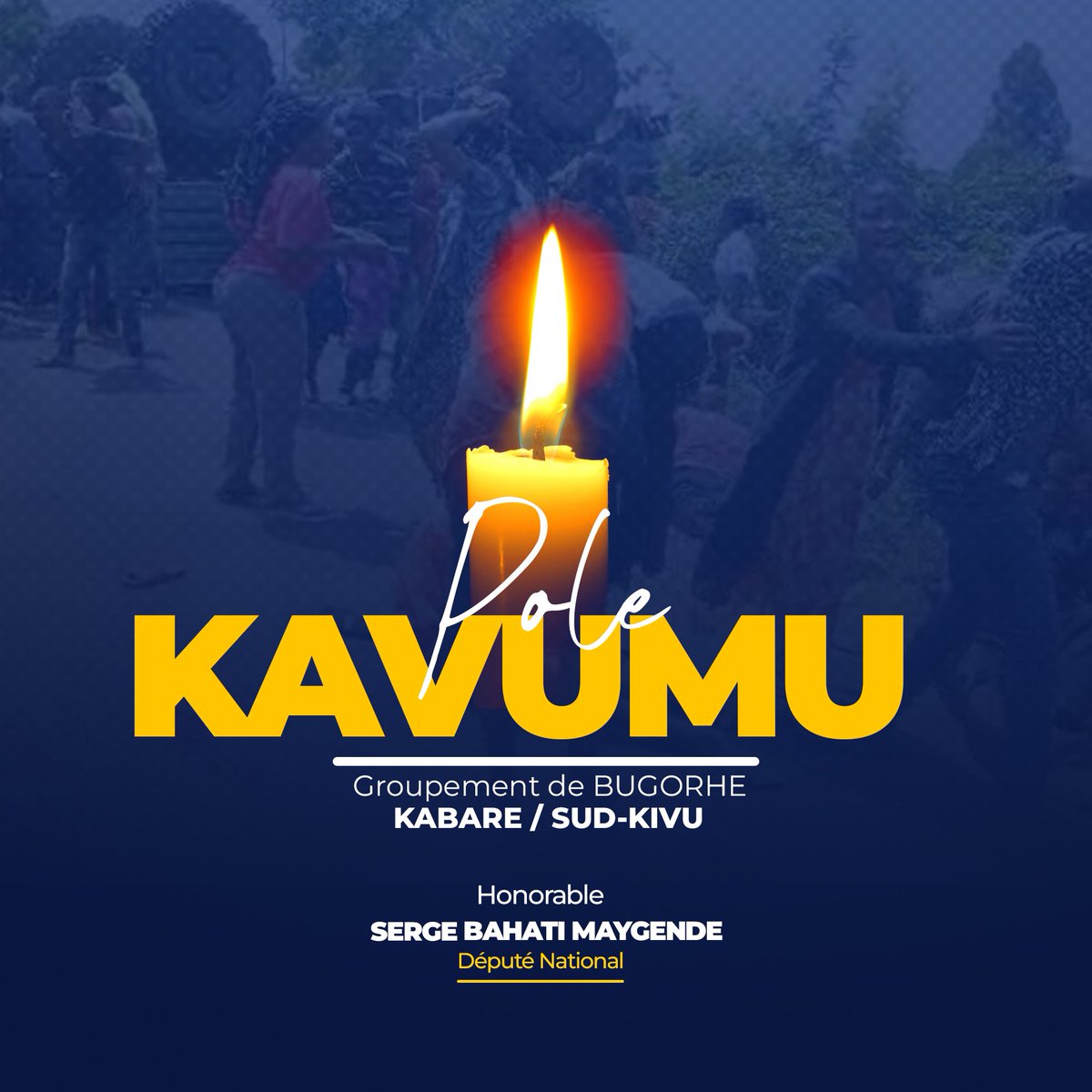 #RDC/SUD-KIVU : Un après-midi sombre dans le territoire de Kabare, notre circonscription. 

C’est avec grande amertume et déchirement que nous avons pris connaissance, par le biais de la société civile, de l’accident de circulation survenu ce 28 mai 2024 à Kashusha, près de