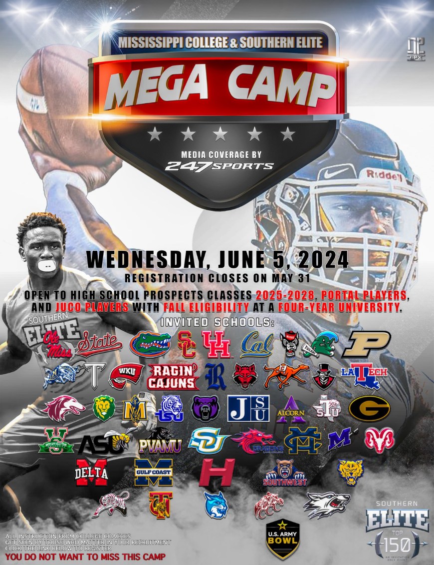 If you have pre-registered for the Mississippi College MegaCamp on Wed., June 5, in Clinton, Miss., drop your film in my inbox so we can know what we'll be looking at! Get registered today at the link below... go.netcamps.com/events/3877-mi…