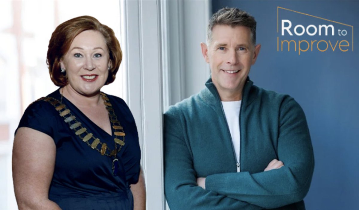 On the next episode of Room to Improve, Dermot visits Fine Gael election candidate Marian Agrios, who has just extorted over €100K from a local property developer to renovate her house.