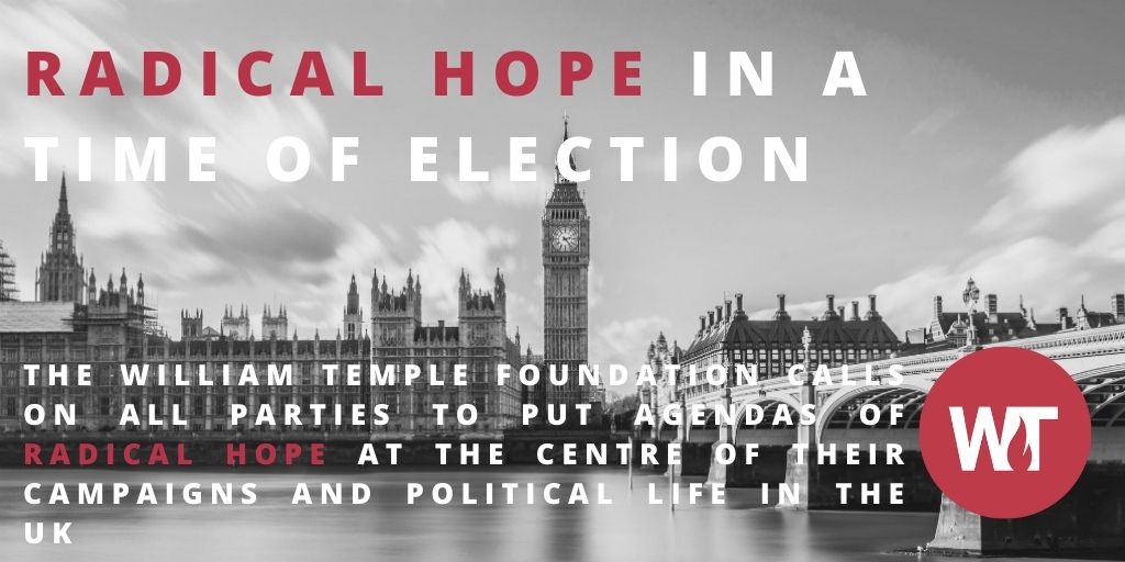 Tomorrow at 1140 @DrChrisRBaker is on @UCBMedia with @Helen_Pricey talking about William Temple, the work of William Temple Foundation and our Radical Hope Campaign in this election year. listen live to Talking Points, or listen again to the full interview from 1pm onwards.