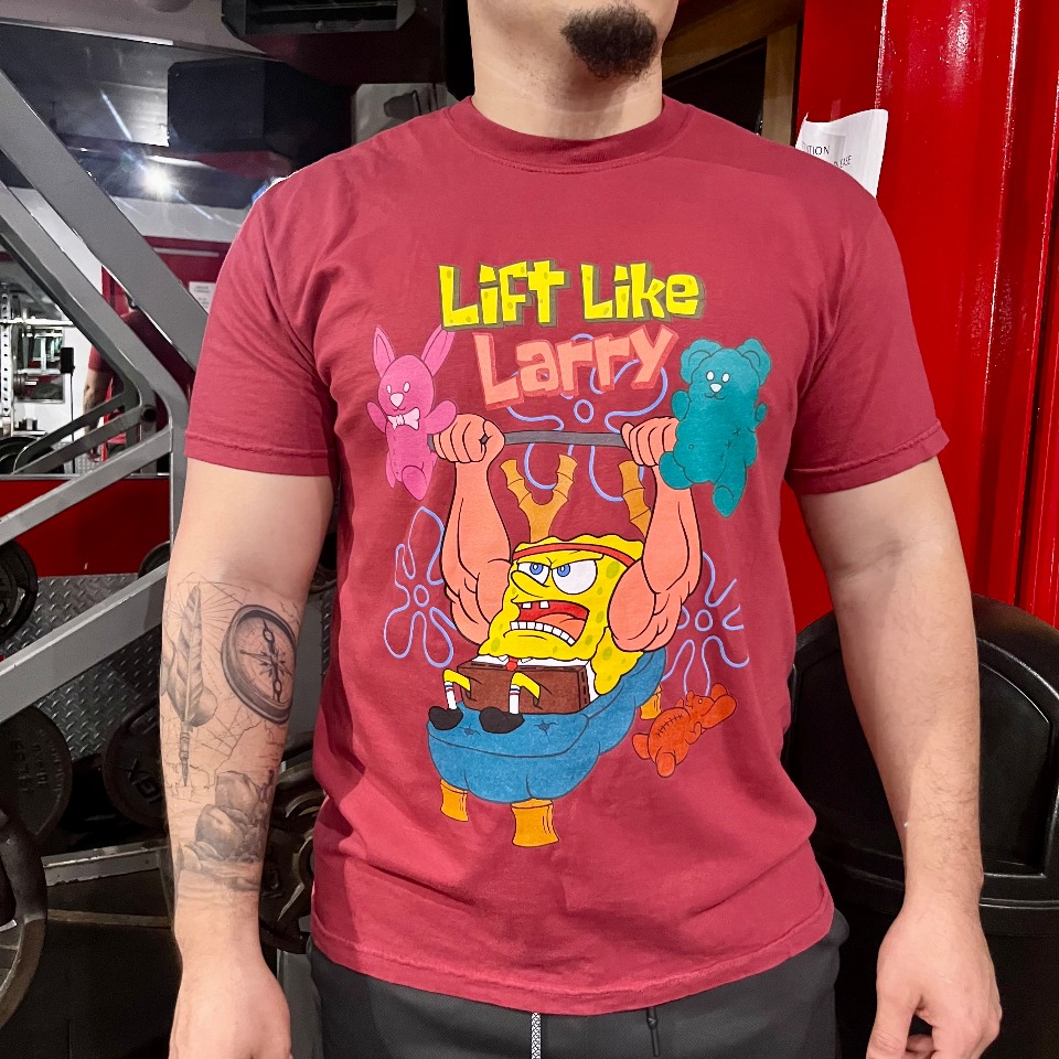 Everyone wanted to be as strong as Larry The Lobster, so we Lift Like Larry 🦞
.
#fitness #gym #fitnessmotivation #gymlife #motivation #gymtok #anime #animeedits #animememes #animelover #shorts #clothingbrand #reels #explorepage