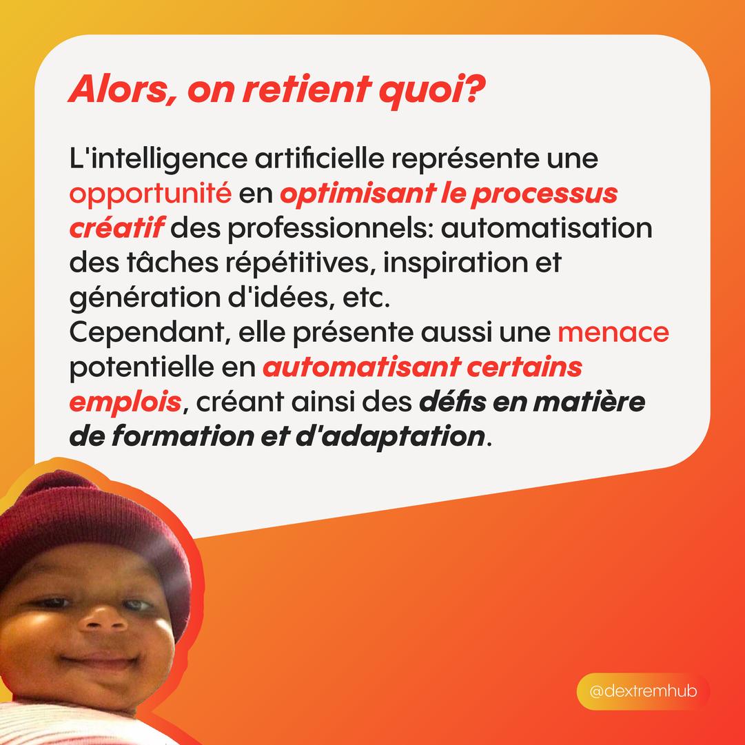 DextremHub's tweet photo. 🌟 L'IA : Opportunité ou Menace ? 🌟 On vous répond avec quelques unes de vos réactions! 👇
À bientôt pour une nouvelle rubrique ! 🔜

#IA #Technologie #Innovation #Opportunité #Débat https://t.co/zoCwBIzUth