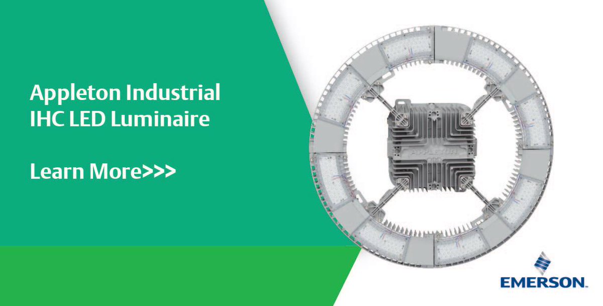 AppletonEC's tweet image. The Appleton IHC Series is an Industrial High Lumen Output Luminaire with four light distribution patterns with specially designed optics to ensure the maximum amount of light, excellent for a wider range of applications.  Learn more: bit.ly/3LPC2Gl