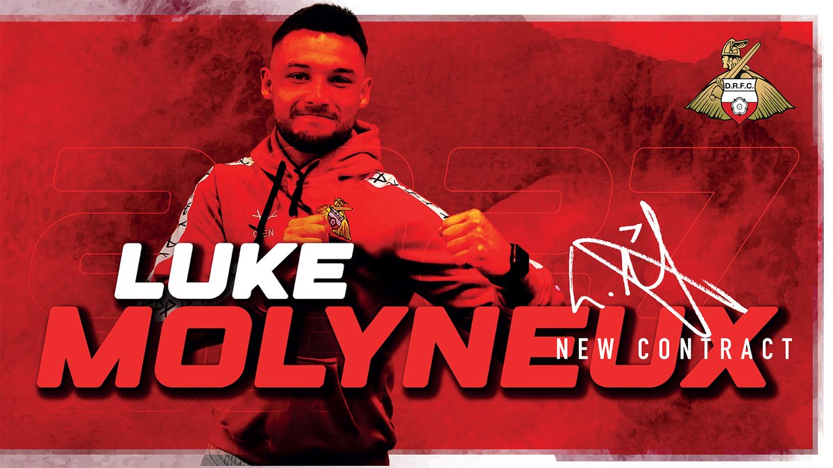 We are delighted to confirm that Luke Molyneux has signed a new three-year contract with the club

@LukeMolyneux3 is staying put!

Read more ⬇️
doncasterroversfc.co.uk/news/2024/may/…

🔴 #drfc ⚪️