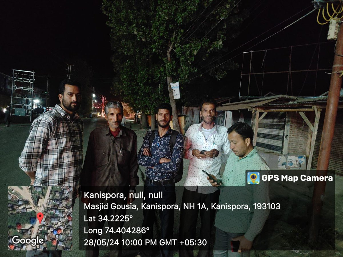 #ESD 📍 Baramulla 1 is emulating its town counterpart!
Late night inspections are underway as we write. We will give consumers in habit of stealing power, no chance at all: Er. Yasir Kakroo, SDO.
@diprjk @OfficeOfLGJandK @MinOfPower @DCBaramulla