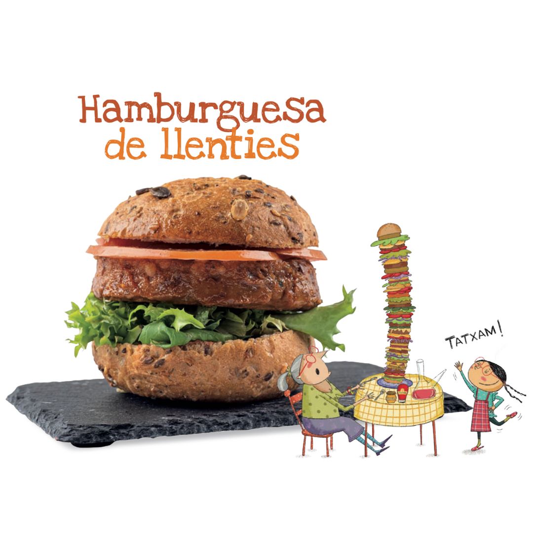 Nyam, nyam, nyam! Avui és… el Dia Mundial de l’Hamburguesa! Si agafeu El Tatano 214, trobareu aquesta recepta: Hamburguesa de llenties. A gaudir! 🍔