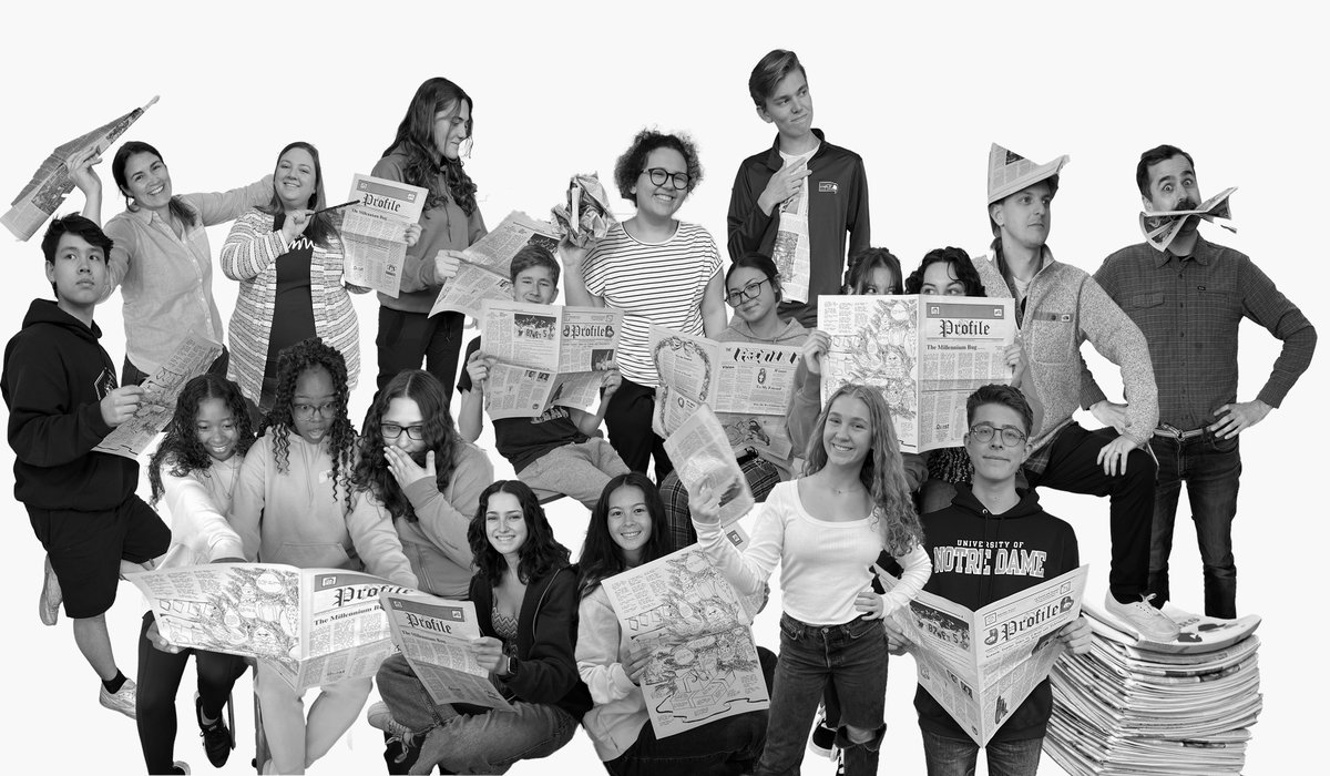 After a decades-long pause, the student-run newspaper, The Profile, has returned! Thank you to our students and staff moderators for bringing back and reimagining this important piece of our school's history.