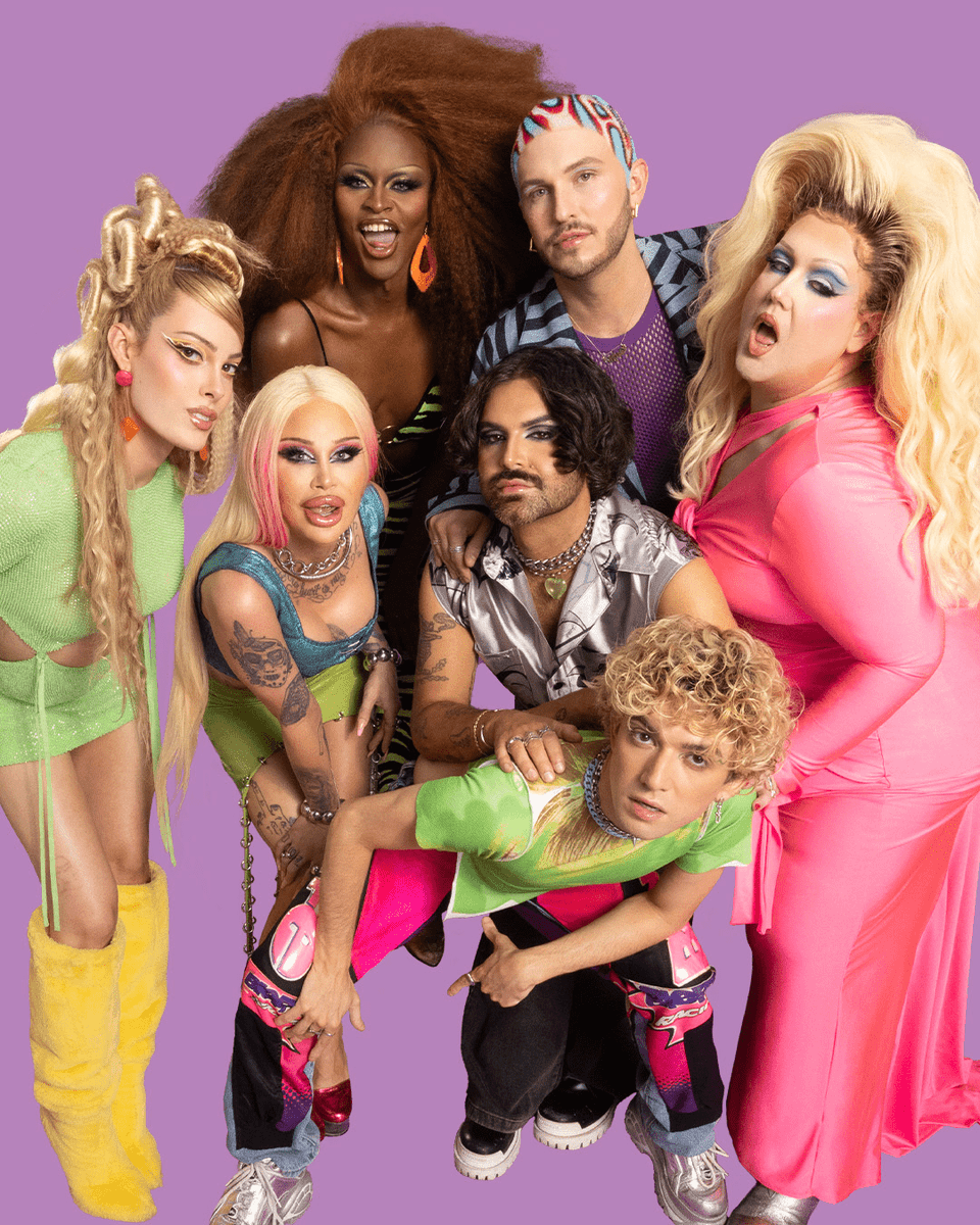 ✨ @houseofavalonn is HERE and ready for their close up 😍 these icons giving us absolutely EVERYTHING celebrating our #FamilyCantBeFramed Pride campaign ✨