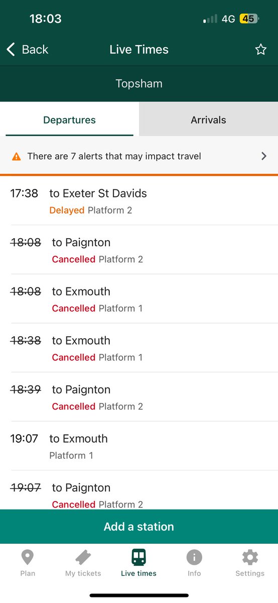 birdgate's tweet photo. @GWRHelp Hopefully there are plans to given this outlook? https://t.co/fHAIw6TJIS
