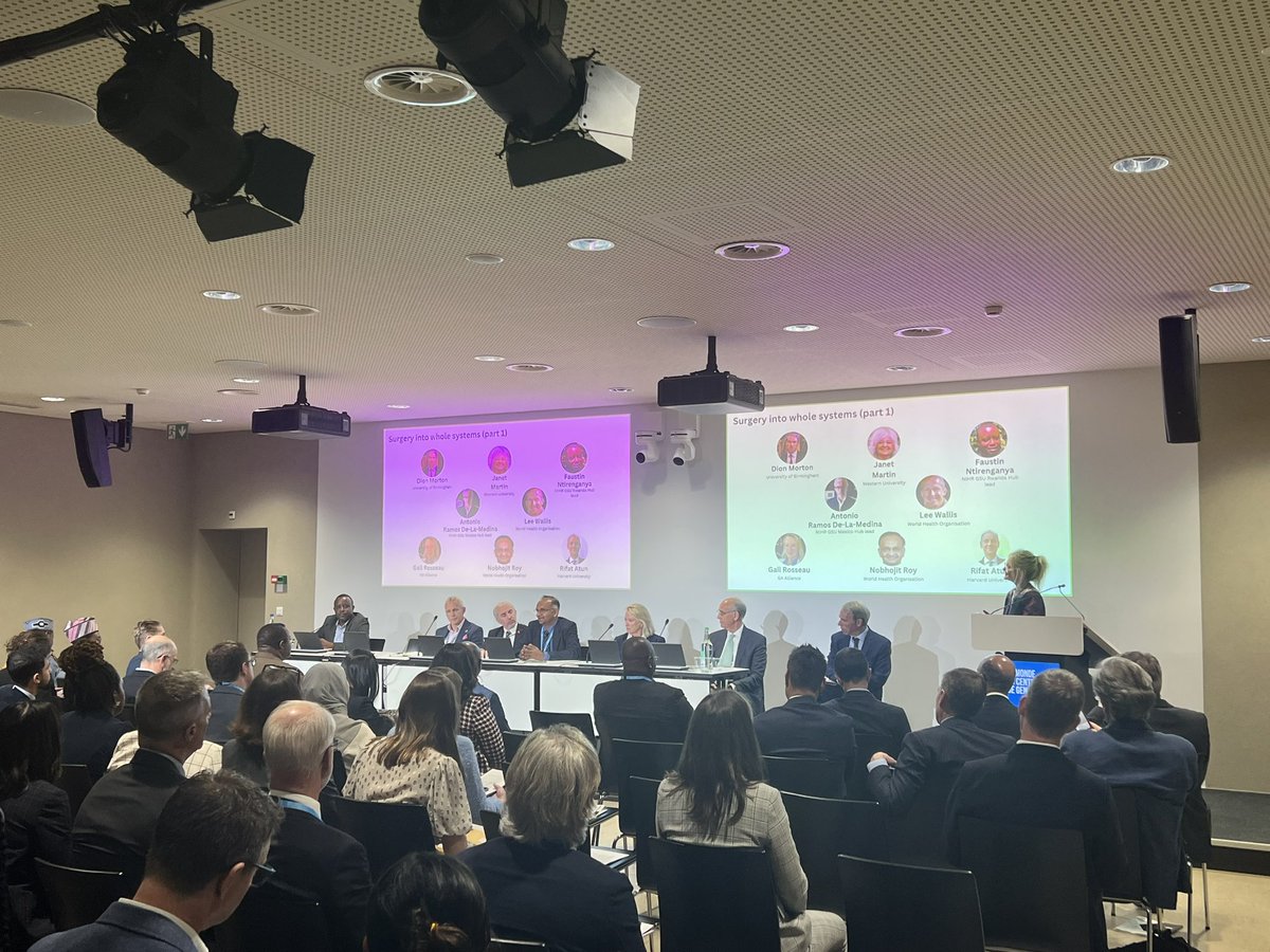 Sivesh K Kamarajah (@sivesh93) on Twitter photo Panel discussion across several key themes for <a href="/NIHR_GSU/">NIHR Global Surgery</a> <a href="/TheLancet/">The Lancet</a> Side Events
π₯Discourse between health systems in different countries
π¨scaling safe surgical care in first referral centres
πglobal scaling equitable care through integrated approach through better Panel discussion across several key themes for <a href="/NIHR_GSU/">NIHR Global Surgery</a> <a href="/TheLancet/">The Lancet</a> Side Events
π₯Discourse between health systems in different countries
π¨scaling safe surgical care in first referral centres
πglobal scaling equitable care through integrated approach through better