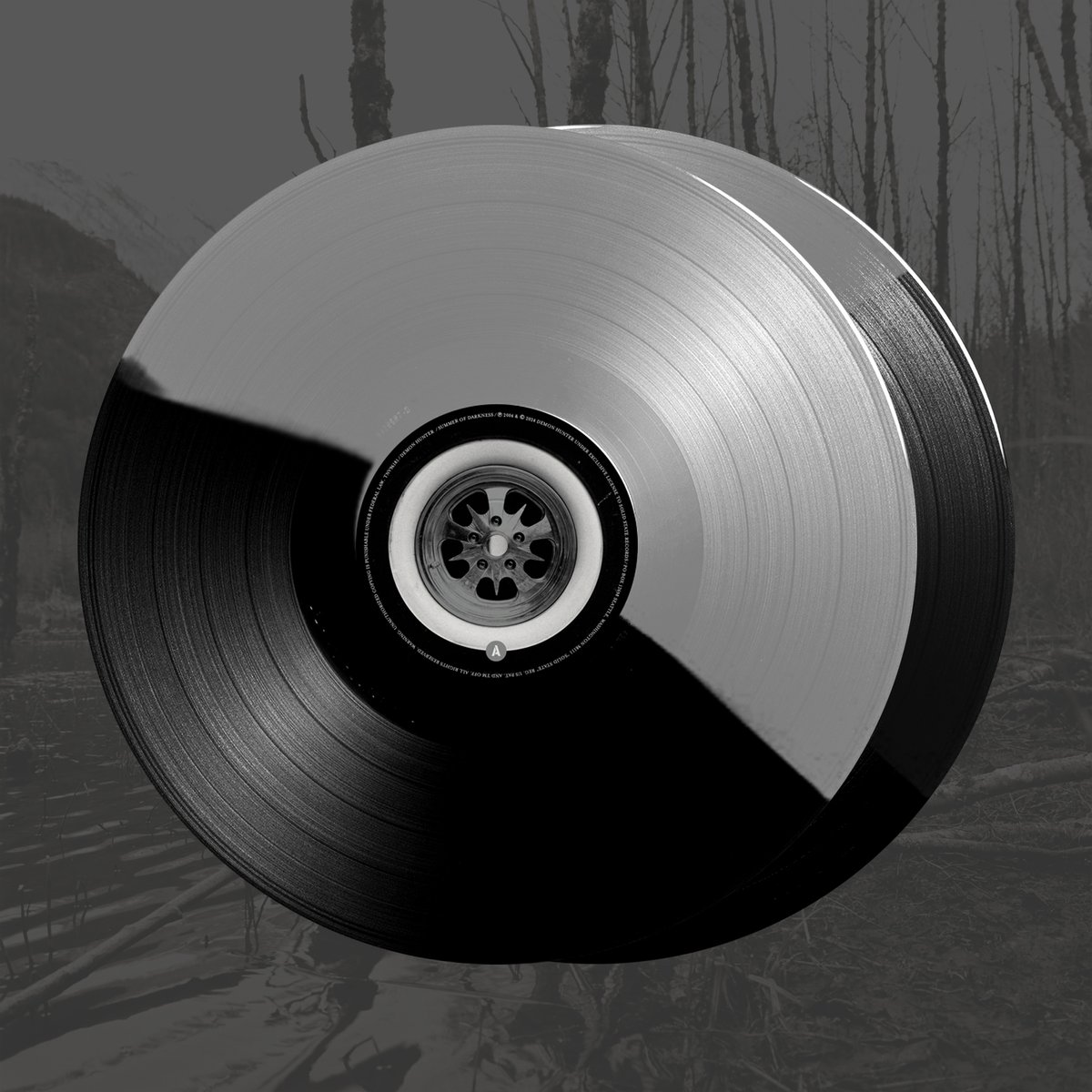 demonhunterband's tweet photo. IT'S HERE. Summer Of Darkness on 2xLP vinyl. 20-page large format booklet w/ extensive liner notes by Ryan Clark, 24x24 foldout poster, silver metallic ink throughout. 4 color variants, each limited to 500. https://t.co/q9APR1Ov6F https://t.co/zILS1AiyXj