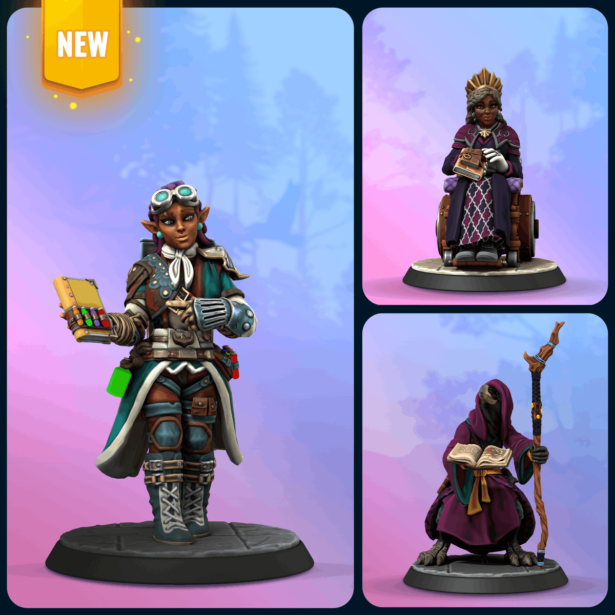 Some of humanity’s greatest tools have been paper &amp; pen. Even in fantasy worlds, journals can contain everything from intricate spells to tales of conquest. Let your character tell their stories &amp; record their histories with four new open and closed journals in the Gear menu!