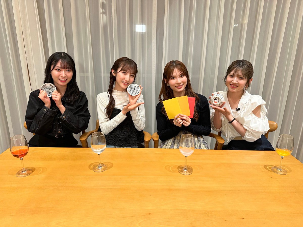 テレ東「AKB48、最近聞いた!」 今夜もありがとうございましたꔛ🐓 熱海女子旅 後半戦🥂☾⋆⁺₊⋆ おめぐへのサプライズも🐼🎁 いかがでしたか😉~♡ #AKB48 #AKB48最近聞いた でたくさんコメントしてね ✐☡✨